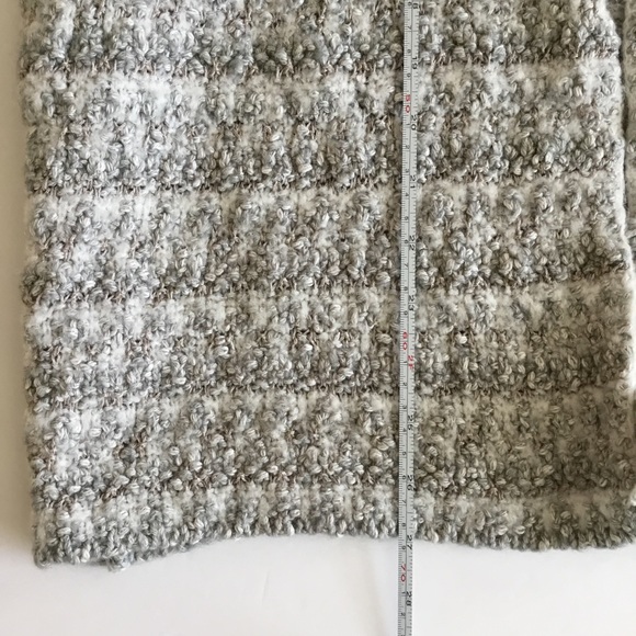 Joie Lerado Boucle Cardigan Sweater Geometric Wool Alpaca Blend Size M - Picture 8 of 9